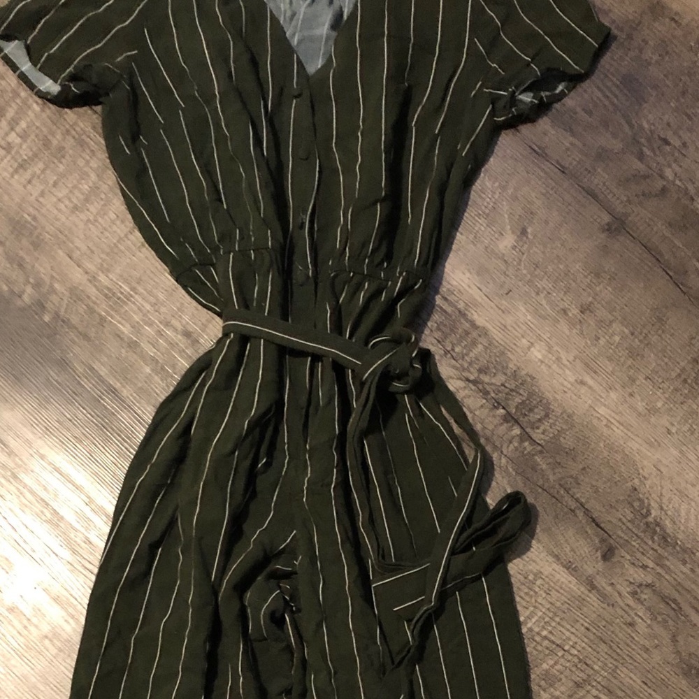 Striped Jumpsuit Size Small
